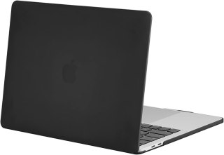 ETUI DO MACBOOK PRO 13" 2022-2017 CZARNY PLASTKOWE + NAKŁADKA NA KLAWIATURĘ