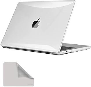 ETUI DO MACBOOK PRO 14" 2021 PRZEZROCZYSTY +PODKŁADKA POD MYSZ