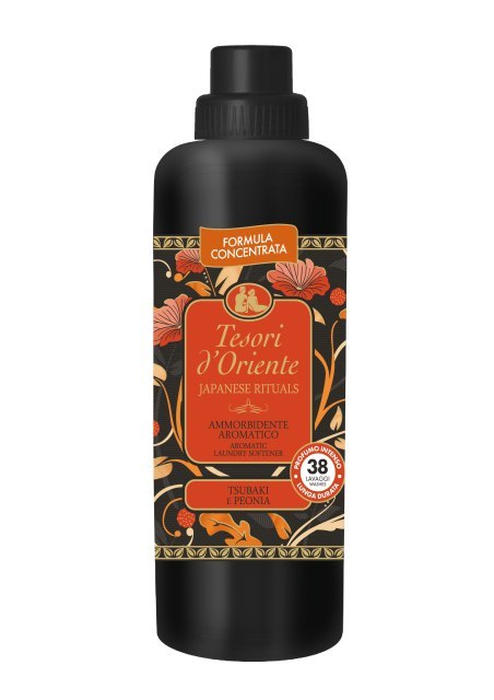 TESORI D'ORIENTE PŁYN DO PŁUKANIA UBRAŃ JAPANESE RITUALS OLEJ PIWONIA 760ml