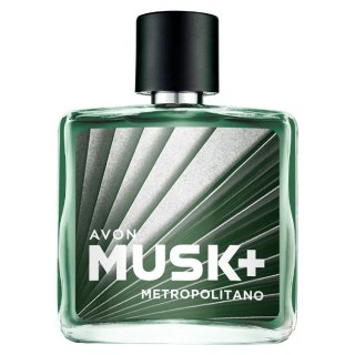 AVON WODA TOALETOWA MĘSKA MUSK METROPOLITANO CEDR CYPRYS 75ML