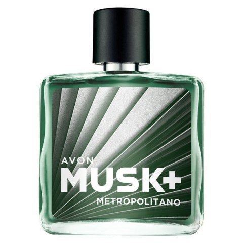 AVON WODA TOALETOWA MĘSKA MUSK METROPOLITANO CEDR CYPRYS 75ML