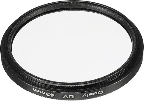 FILTR OBIEKTYWU DO APARATU FOTOGRAFIA UV SLIM WĄSKA RAMKA 43MM