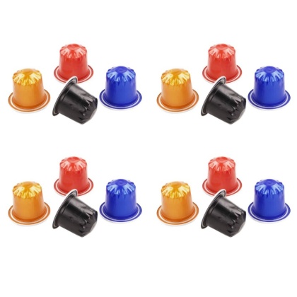 16x KAPSUŁKI DO NESPRESS'O KAWA MIELONA MIX PERLA NAPOLI ESPRESSO SEGAFREDO