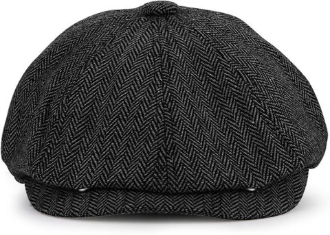 BERET MĘSKI Z DASZKIEM PŁASKIM W JODEŁKĘ R. L/XL ZYLOO