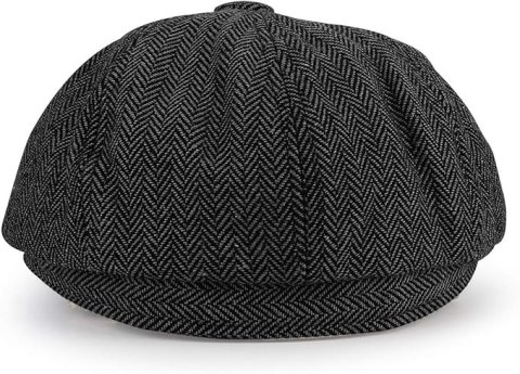 BERET MĘSKI Z DASZKIEM PŁASKIM W JODEŁKĘ R. L/XL ZYLOO