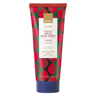 AVON KREM DO RĄK ŚWIĄTECZNE JABŁKO CZARNA WIŚNIA 75ML