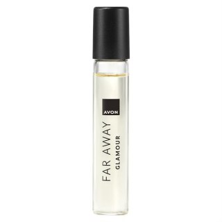 AVON PERFUMETKA DAMSKA FAR AWAY GLAMOUR CZARNA PORZECZKA PIŻMO WANILIA 10ML