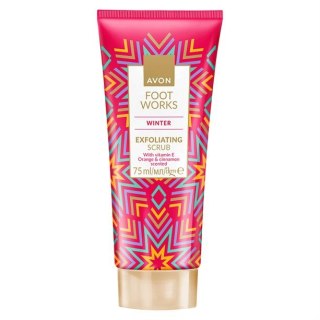 AVON SCRUB ZŁUSZCZAJĄCY DO STÓP POMARAŃCZA CYNAMON WITAMINA E 75ML