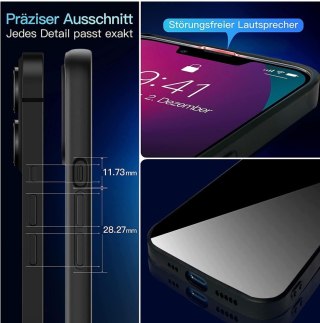 ETUI OCHRONNE APPLE IPHONE 13 SZARE SMOK OGIEŃ CASE A2482