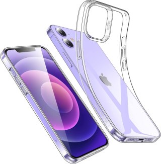 ETUI OCHRONNE DO APPLE IPHONE 12 PRO PRZEZROCZYSTE SILIKONOWE CASE A2341