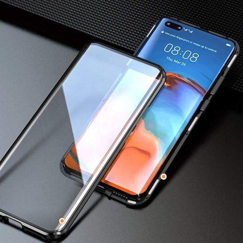 ETUI OCHRONNE DO XIAOMI MI 11 CZARNA RAMKA BUMPER MAGNETYCZNE WTRZYMAŁE