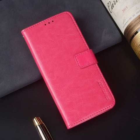 ETUI OCHRONNE XIAOMI MI 10T LITE 5G RÓŻOWE ZAMYKANE Z KLAPKĄ M2007J17G