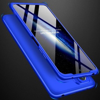 ETUI OCHRONNE XIAOMI REDMI NOTE 10PRO NIEBIESKIE GRANTOWE PLASTIKOWE PLECKI