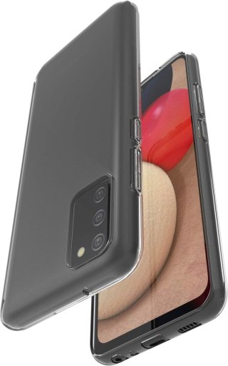 ETUI OCHRONNE SAMSUNG GALAXY A02S PRZEZROCZYSTE 2X SZKŁO HARTOWANE SM-A025F