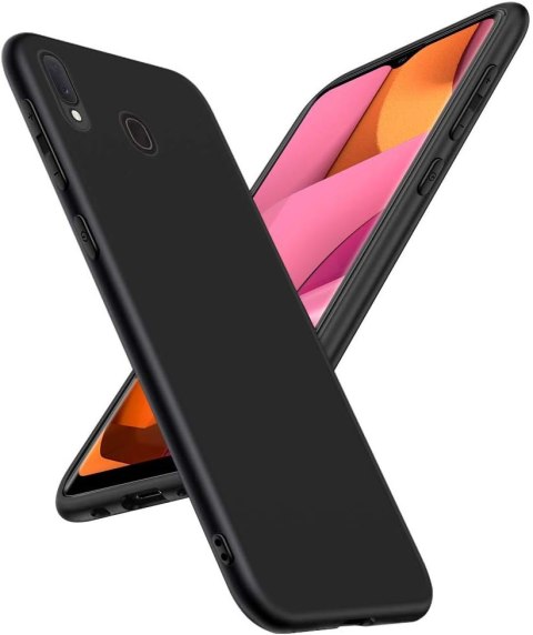 ETUI OCHRONNE SAMSUNG GALAXY A20E CZARNE SILIKONOWE MATOWE SM-A202F ETUI OCHRONNE SAMSUNG GALAXY A20E CZARNE SILIKONOWE MATOWE SM-A202F