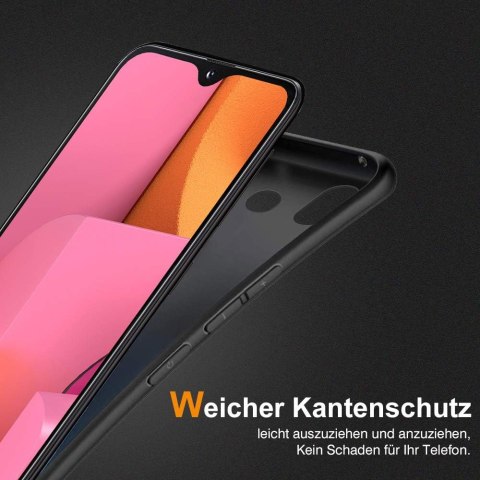 ETUI OCHRONNE SAMSUNG GALAXY A20E CZARNE SILIKONOWE MATOWE SM-A202F ETUI OCHRONNE SAMSUNG GALAXY A20E CZARNE SILIKONOWE MATOWE SM-A202F