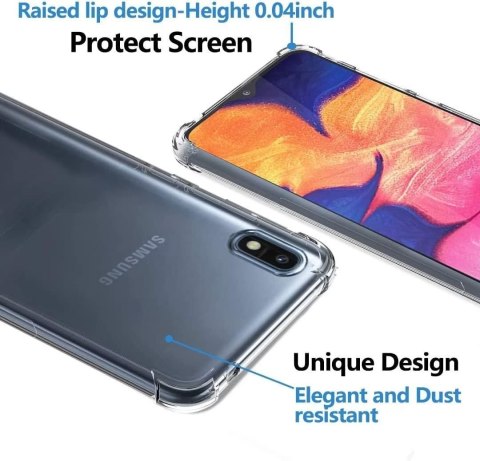 ETUI OCHRONNE SAMSUNG GALAXY A20E PRZEZROCZYSTE TRANSPARENTNE SM-A202F