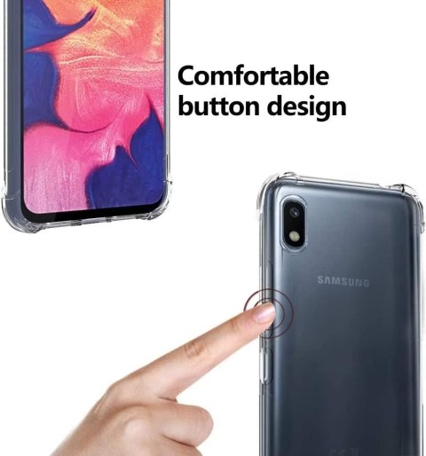 ETUI OCHRONNE SAMSUNG GALAXY A20E PRZEZROCZYSTE TRANSPARENTNE SM-A202F