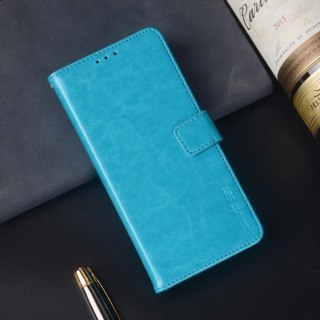 ETUI OCHRONNE SAMSUNG GALAXY A52 5G/ 4G NIEBIESKIE ZAMYKANE Z KLAPKĄ