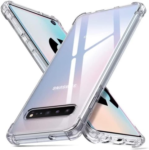 ETUI OCHRONNE SAMSUNG GALAXY S10 PLUS PRZEZROCZYSTE BEZBARWNE WYTRZYMAŁE