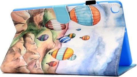 ETUI SAMSUNG GALAXY TAB S6 LITE 2020 ZAMYKANE Z KLAPKĄ BALONY + RYSIK