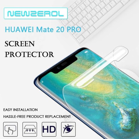 2X FOLIA OCHRONNA HUAWEI MATE 20 PRO WYSOKA OCHRONA WYTRZYMAŁE ŁATWY MONTAŻ