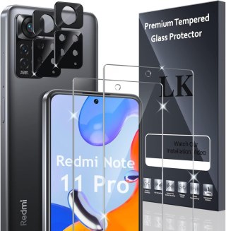 2x SZKŁO HARTOWANE+ NA APARAT XIAOMI REDMI NOTE 11 PRO WYSOKA OCHRONA