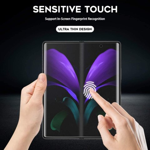 3X FOLIA OCHRONNA DO SAMSUNG GALAXY Z FOLD 2 5G WYSOKA OCHRONA ŁATWY MONTAŻ