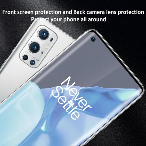 3X FOLIA OCHRONNA ONEPLUS 9PRO 2X SZKŁO NA APARAT WYSOKA OCHRONA WYTRZYMAŁE