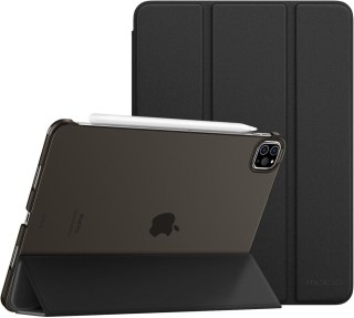 ETUI APPLE IPAD 11 PRO 4GEN 2022/ 11 PRO 3GEN 2021 CZARNE ZAMYKANE Z KLAPKĄ