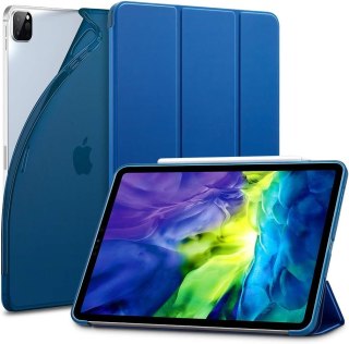 ETUI DO APPLE IPAD PRO 11 NIEBIESKIE ZAMYKANE OCHRONNE GUMOWY TYŁ SOLIDNE