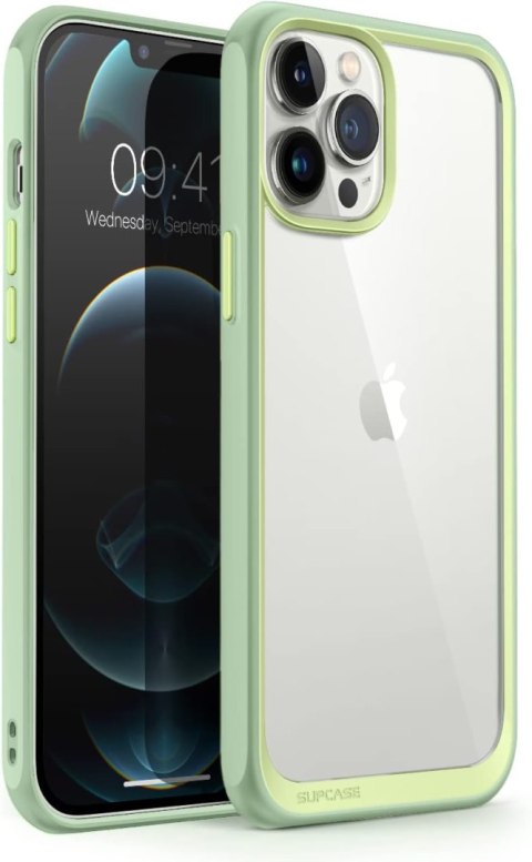 ETUI DO APPLE IPHONE 13 PRO MAX PRZEZROCZYSTY ZIELONY CASE WZMOCNIONY