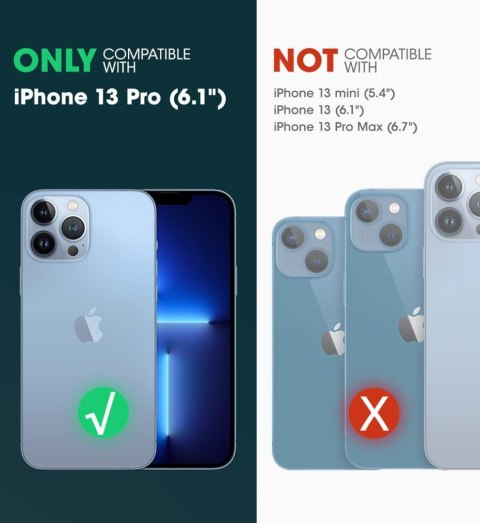 ETUI DO APPLE IPHONE 13 PRO PRZEZROCZYSTE CASE OCHRONNY WZMOCNIONY