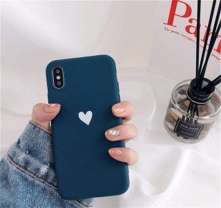 ETUI DO APPLE IPHONE XR NIEBIESKI SILIKONOWY CASE ZABEZPIECZAJĄCY