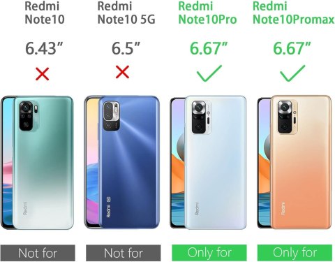 ETUI DO XIAOMI REDMI NOTE 10 PRO CZARNE SILIKONOWE OCHRONNE CASE SATYNOWY