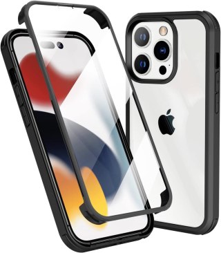 ETUI OCHRONNE APPLE IHPONE 14 PRO MAX PLASTIKOWE PRZEZROCZYSTE BUMPER A2894