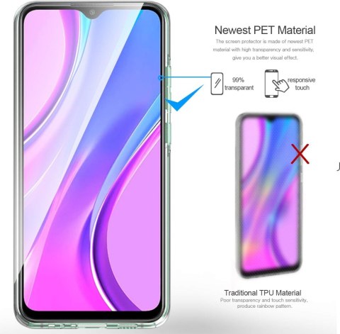 ETUI OCHRONNE XIAOMI REDMI NOTE 9 PRZEZROCZYSTE BEZBARWNE SILIKONOWE CASE