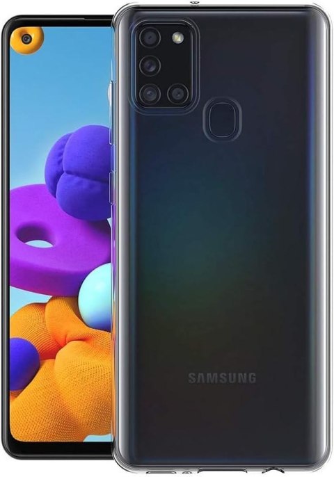 ETUI OCHRONNE SAMSUNG GALAXY A21S BEZBARWNE TRANSPARENTNE WYTRZYMAŁE SM-A217F