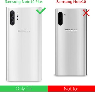 ETUI OCHRONNE SAMSUNG GALAXY NOTE 10+ BEZBARWNE PRZEZROCZYSTE BUMPER