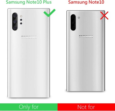 ETUI OCHRONNE SAMSUNG GALAXY NOTE 10+ BEZBARWNE PRZEZROCZYSTE BUMPER