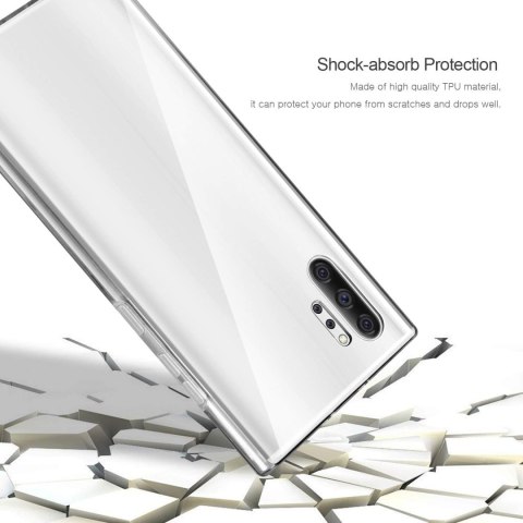 ETUI OCHRONNE SAMSUNG GALAXY NOTE 10+ BEZBARWNE PRZEZROCZYSTE BUMPER