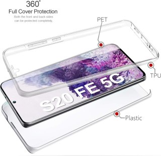 ETUI OCHRONNE SAMSUNG GALAXY S20 FE 5G PRZEZROCZYSTE BEZBARWNE BUMPER CASE