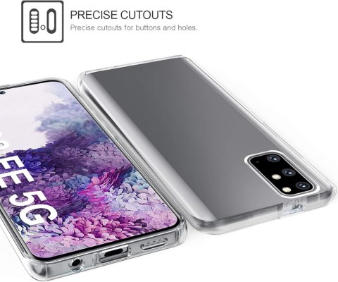 ETUI OCHRONNE SAMSUNG GALAXY S20 FE 5G PRZEZROCZYSTE BEZBARWNE BUMPER CASE