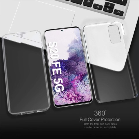 ETUI OCHRONNE SAMSUNG GALAXY S20 FE 5G PRZEZROCZYSTE BEZBARWNE BUMPER CASE