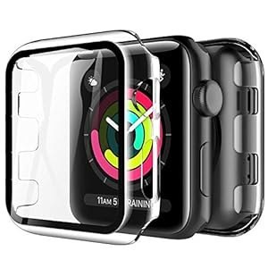 ETUI OCHRONNE ZEGAREK APPLE WATCH SERIES 1/2/3 - 42mm CZARNE RAMKI X2SZT