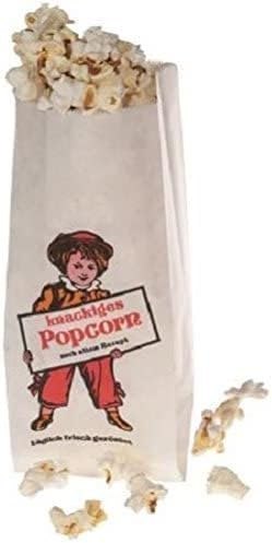 TOREBKI OPAKOWANIA NA POPCORN PRZEKĄSKI PRINT 22,5x9cm 25szt NA OK 35G