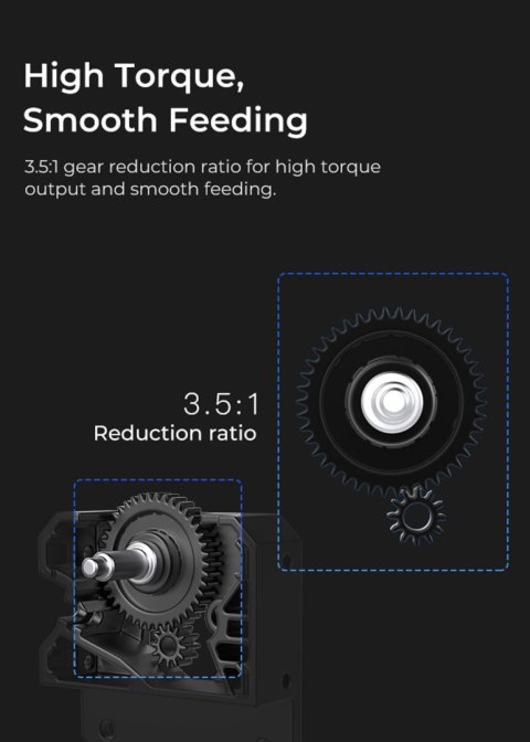 ZESTAW DO DRUKARKI Creality Sprite EKSTRUDER 2,85mm 3D Ender 3/3 Pro/3 MAX