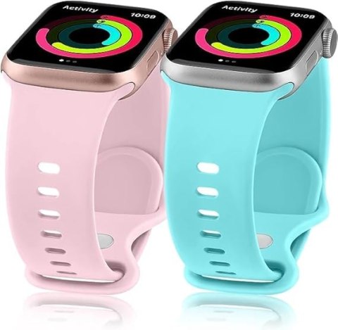 3x PASEK DO ZEGARKA APPLE WATCH 38/40/41mm SE/9/8/7/6/5/4/3/2 RÓŻNE KOLORY