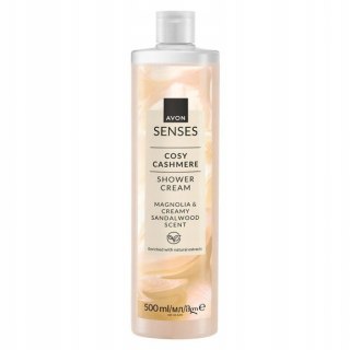 AVON ŻEL POD PRYSZNIC COSY CASHMERE SENSES MAGNOLIA DRZEWO SANDAŁOWE 500ML