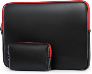 ETUI POKROWIEC NA LAPTOP TABLET NOTEBOOK CZARNA DO 15-16" POJEMNA +TORBA